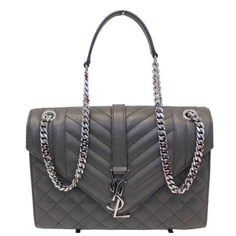 ysl grey bag
